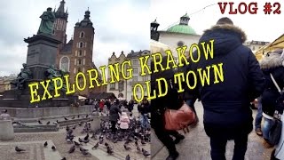 Vlog 2 EXPLORING KRAKOW OLD TOWN [upl. by Happy]