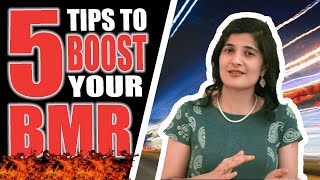 5 Tips To Boost Metabolism amp Lose Weight  The Scientific Way [upl. by Nathaniel]