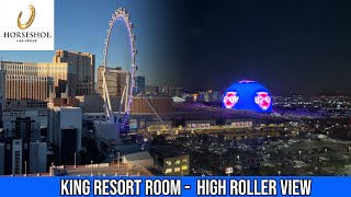 Horseshoe Resort King High Roller Room  Las Vegas [upl. by Markiv666]