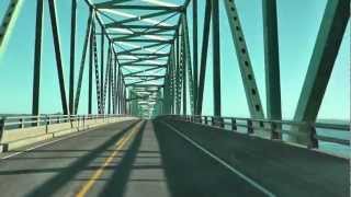 AstoriaMegler Bridge to OREGON Driving across [upl. by Barimah119]