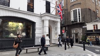 Famous Savile Row Bespoke Tailoring Shops  Mayfair London [upl. by Luehrmann]