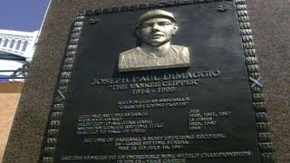 Joe DiMaggio monument is unveiled in 1999 [upl. by Marriott999]