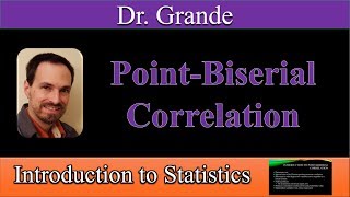 Introduction to PointBiserial Correlation [upl. by Colston181]