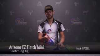 Arizona EZ Fletch Mini Fletching Jig Review at LancasterArcherycom [upl. by Tterab69]