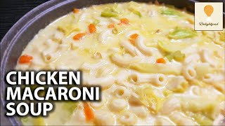 Sopas  Chicken Macaroni soup  Cooking guide [upl. by Astera]