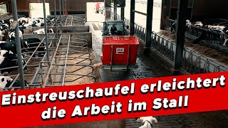 Einstreuschaufel erleichtert die Arbeit im Stall – My KuhTube Film 723 [upl. by Colner89]