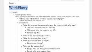 How to use WorkFlowy [upl. by Akina]