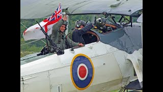 FAIREY SWORDFISH DISPLAY BIGGIN HILL AIRSHOW 1993 [upl. by Orin601]