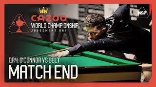 OConnor vs Selt MATCH ENDING QR4  Cazoo World Championship 2024 [upl. by Ecineg]