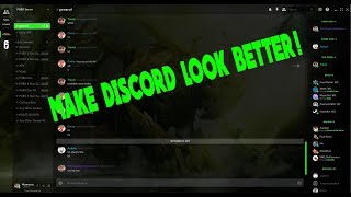 HOW TO MAKE DISCORD LOOK BETTER BetterDiscord Tutorial [upl. by Rheba]