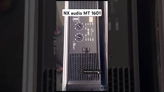 NX audio MT 1601 emplifier open dj amplifier shorts djspeakar speaker jigar isagarh bass [upl. by Dulcle339]