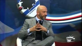 Luca Vialli a Samp TV fotoricordi [upl. by Inkster600]