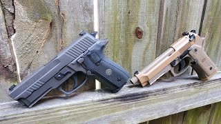 Sig P229 Legion Vs Beretta M9A3  Which Is Superior  My Favorite Vs Hers [upl. by Dlopoel]