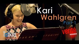 Kari Wahlgren  Talking Voices Part 1 [upl. by Mcconaghy]