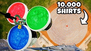 PAINT EXPLOSION Vs 10000 TShirts [upl. by Hedley7]