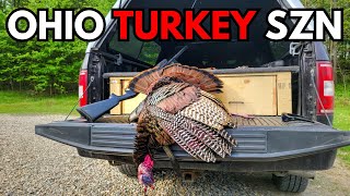 HUGE GOBBLER DOWN My Entire 2024 Ohio Spring Turkey Season My First Turkey [upl. by Obellia]