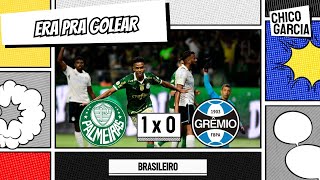 PALMEIRAS 1 X 0 GRÊMIO UM MASSACRE VERDE MARCHESÍN EVITOU O PIOR CHEGA DE RENATO [upl. by Naillimixam]