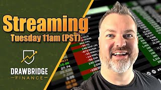 Stock Market Options Trading Ideas  Livestream Tuesday 11 am PST [upl. by Anallise729]