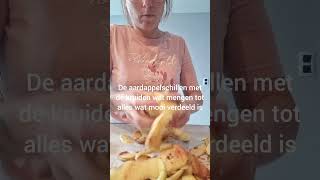 Glutenvrije chips maken food cooking chips [upl. by Enymzaj]