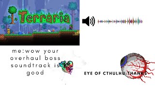 Terraria Eye of Cthulhu Overhaul Theme Music One Hour [upl. by Ddarb]