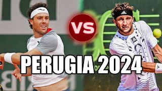 Federico Arnaboldi vs Marco Cecchinato PERUGIA Q 2024 [upl. by Leuqcar393]