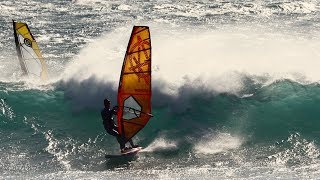 WAVE WINDSURFEN IN BOLONIA [upl. by Coco]