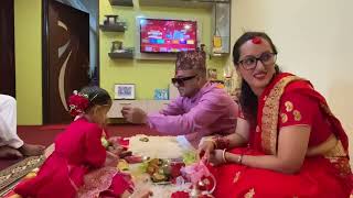 Dashain vlog Dashain tika 20812024Happy Dashain [upl. by Aikemaj206]