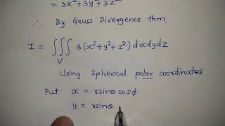 Gauss Divergence Theorem Lecture No 3 [upl. by Gnoh587]