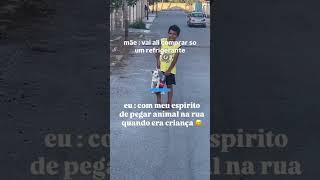 JOVEM SAI PARA COMPRAR PÃO E ADOTA UM CACHORRO cachorro adote dog pets amor resgate rescue [upl. by Burnley515]