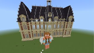 Im Building a French Manor in Minecraft [upl. by Anialahs250]