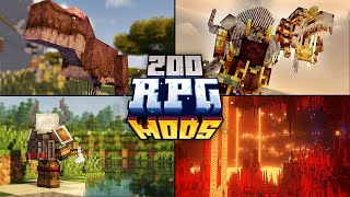 TOP 200 RPG Minecraft Mods For 1204  1192  Ep 1 2024 ForgeFabric [upl. by Thayne]