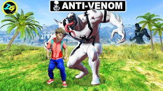 Adopted By ANTI VENOM in GTA 5 [upl. by Iralam]