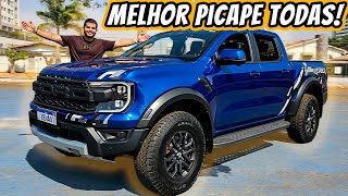 Ford Ranger Raptor 2025  Acelera como ESPORTIVO salta igual carro de RALLY mas custa 500 MIL [upl. by Laiceps820]