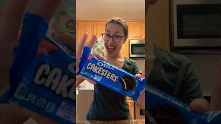 I tried Oreo Cakesters review food shorts [upl. by Naillig643]