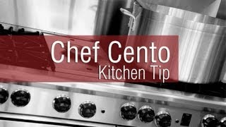 Chef Cento Kitchen Tip  Orzata Italian Soda [upl. by Wallie]