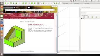 Práctica con librecad 07 [upl. by Clotilde628]