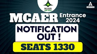 MCAER PG CET Application Form 2024  MCAER PG CET Notification Out  Full Details [upl. by Tory835]