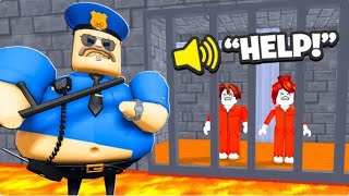 BARRYS PRISON RUN and MR STINKYS PRISON ESCAPE  Scary Obby Live Stream roblox [upl. by Ailugram]