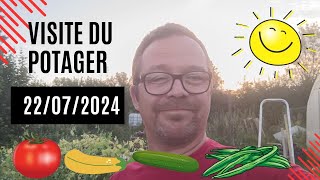 22072024  VISITE DU POTAGER [upl. by Treblig]