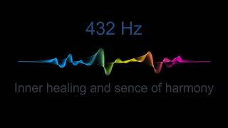 432 Hz pure tone [upl. by Adrahs]