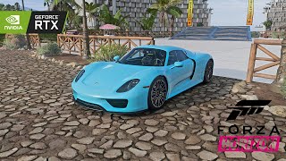 Porsche 918 Spyder  Forza Horizon 5  Gameplay [upl. by Leksehcey263]