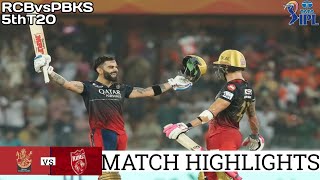 RCB vs PBKS 6th Match IPL 2024 Highlights  IPL Highlights 2024  RCB vs PBKS highlights today [upl. by Adnyl]