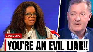 Piers Morgan CALLS OUT Oprah On LIVE AIR Then This Happened [upl. by Dannie]