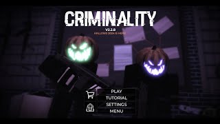 Criminality Standard Live [upl. by Pickar487]