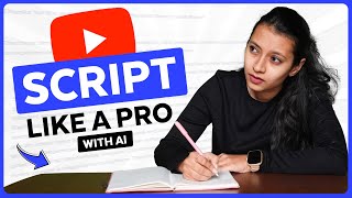 How To Write Scripts For YouTube Video in Seconds Using AI [upl. by Wershba]