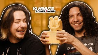 Making CHEESE Sculptures  Ten Minute Power Hour [upl. by Mcgaw]