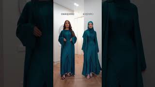 Hijabi girl vs Non Hijabi girl muslimah hijab hijabstyle trending turkishabaya youtubeshorts [upl. by Letsyrhc]