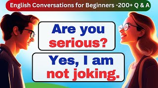 Improve English Speaking Skills🔥 200 Common Questions and Answers in English 🔥 English conversation [upl. by Eneryc]