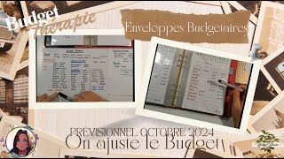 ✨Enveloppes Budgétaires  Prévisionnel 🍂OCTOBRE 2024  Budget Thérapie✨ [upl. by Debor]