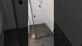 Semi frameless shower screen home homedecor glasss bathroom [upl. by Fonda]